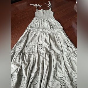 Zara Embroidered Dress